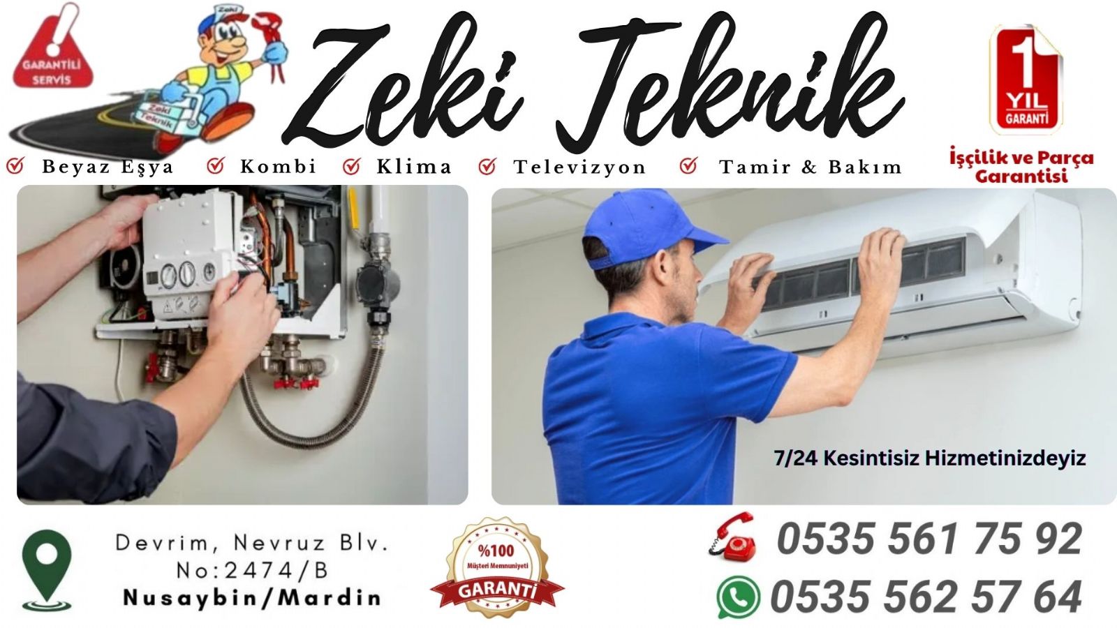 Nusaybin Demirdöküm Servisi